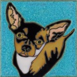 Chihuahua - Hand Painted Art Tile