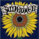 Sunflower - Hand Painted Art Tile