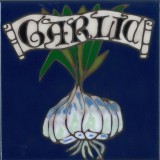 Garlic - Hand Painted Art Tile
