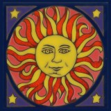 Sun - Hand Painted Art Tile